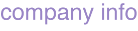company info